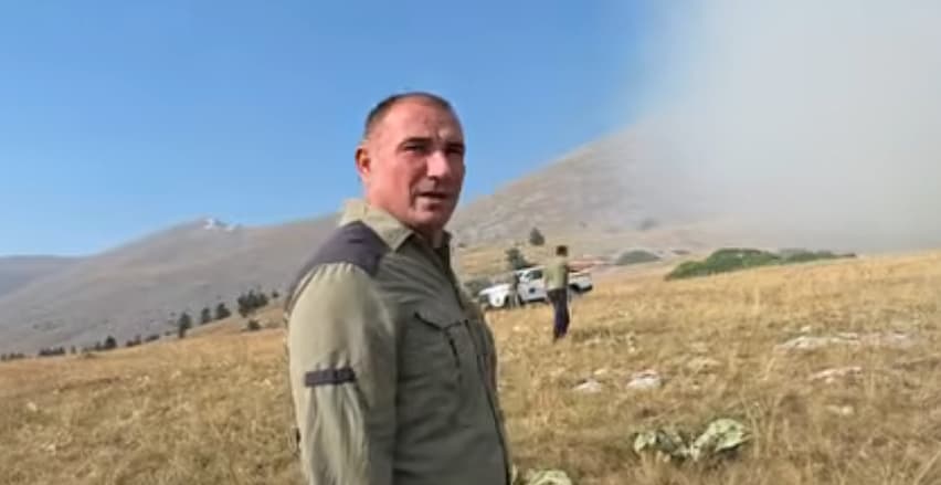 Ангелов за пожарот кај „Јасен“: Сите три ‘Ер трактори’ се вклучени во гаснењето
