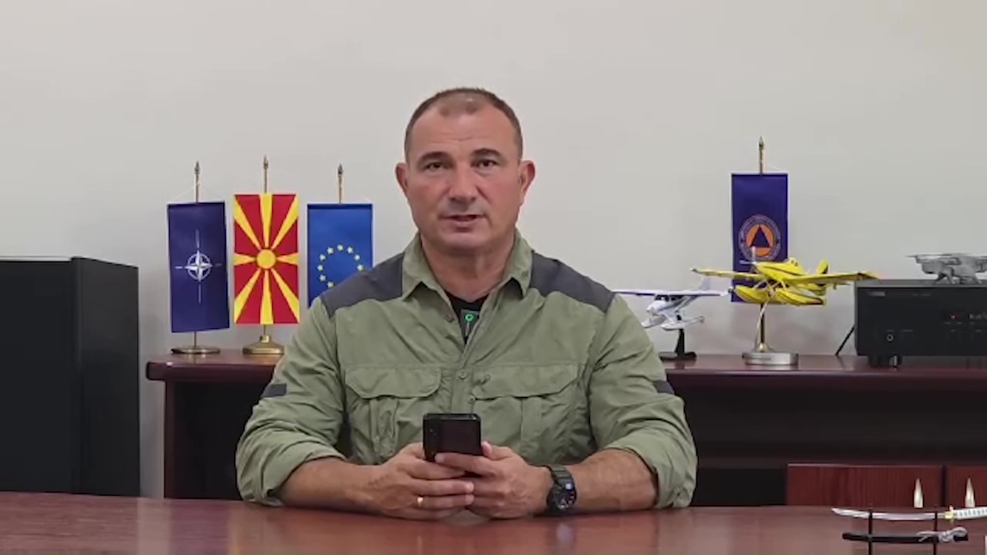 Ангелов: Опасноста од пожари продолжува, врнежите се очекува да помогнат во гаснењето