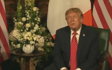 Трамп: Би сакал да видам обединета Ирска