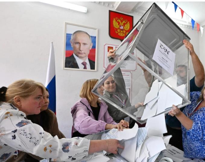 Партијата на Путин убедливо победи на изборите на руската Државна дума