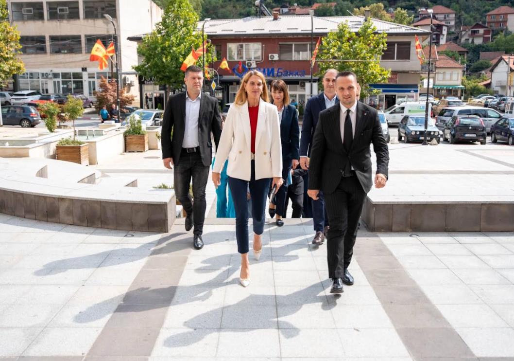 Официјална посета на делегација на Амбасадата на САД во општина Крива Паланка