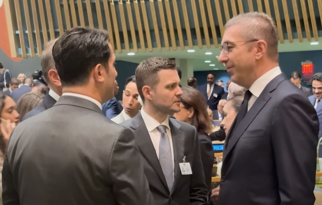 Македонската делегација беше дел од 81-та сесија на ГС на ОН, премиерот Мицкоски објави видео