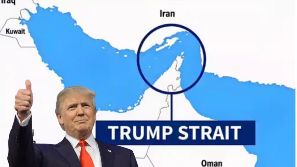 Трамп објави мапа на која Ормутскиот теснец е преименуван во „Трампов теснец“, Иран им нуди договор на САД
