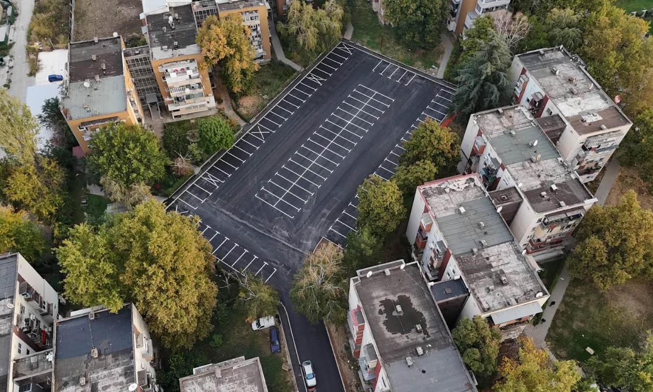 О. Бутел: Целосна реконструкција на двата паркинга на улицата „Костурска“ во Скопје Север