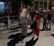 Мирен протест на граѓани пред бугарската амбасада во Скопје (ВИДЕО)