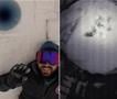 Ја спуштил камерата на 93 метри под вечниот мраз на Антарктикот и снимил чудо (ВИДЕО)