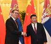 Претседателот на Кина Си Џинпинг е во посета на Србија