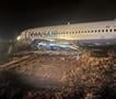 Авион се излизга на писта и се запали- патниците врескаат во паника (ВИДЕО)