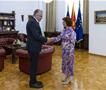 Средба на претседателката Сиљановска Давкова со унгарскиот амбасадор Клајн