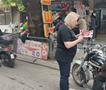 Полицајците во Скопје им делеа летоци на мотоциклистите 