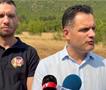 Пожарникари нашле три запалени гуми при гаснење на пожарот на планината Жеден