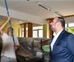 Ѓорѓиевски во увид на реконструкцискиот зафат во ООУ “Круме Кепески”  