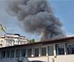 Пожар во Карпош, горат магацините на Макотекс (ВИДЕО)
