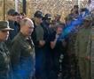 Путин во униформа ја надгледува големата воена вежба на границата со НАТО (ВИДЕО)