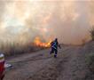 Голем пожар над Батинци, огнот брзо се шири