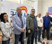 Генералниот секретар на Движење ЗНАМ за Наша Македонија, Горан Минчев, во посета на Кочани