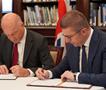 Мицкоски: Потпишавме Меморандум за разбирање со „Бурсток“, која ќе инвестира во наменската воена индустрија во Македонија до 150 милиони долари