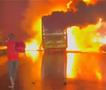 Видео: Најмалку 20 загинати во пожар во автобус во Индија