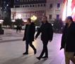 Премиерот Христијан Мицкоски во вечерна обиколка на Скопје (видео)