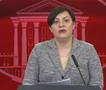 Димитриеска-Кочоска за најавениот кредит од 300 милиони евра: Течат преговорите со банките, се чекаат понудите....
