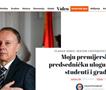 Ректорот на Универзитетот во Белград: Мојата премиерска или претседателска улога ќе ја одредат студентите и граѓаните