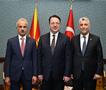 Директна авиолинија Анкара Скопје и карго железничко поврзување договорени помеѓу Николоски и министрите Болат и Уралоглу
