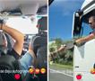 Погледнете како членовите на Црвена Јабука потпишаа автограм за фан (ВИДЕО)