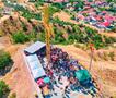 Во Глишиќ свечено осветен големиот крст, на осветувањето присуствуваше градоначалникот Јанчев