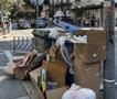 „Чистотата” на европски Солун попладнево на главната трговска и туристичка улица Тсимиски