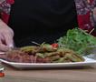 „Гответе со Дракче“ - Похувани тиквички со колбаси
