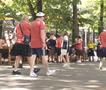 Центарот на градот е исполнет со навивачи, Скопје живее во фудбалски ритам