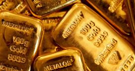 Цената на златото со благ раст поради монетарната политика на ФЕД