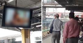 Порно филм бил пуштан на железничка станица во Индија среде најголемиот метеж (ВИДЕО)
