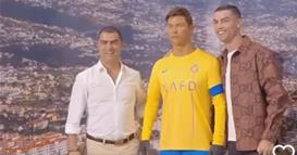 Видео: Кристијано Роналдо доби статуа во музејот во Ријад: „На прв поглед повеќе личи на Меси “