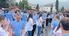 Охридските матуранти традиционално дел од меѓународната парада