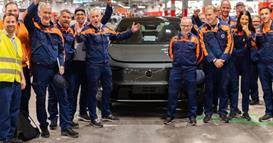 Новиот „Volvo EX60“ прикажан на фотографија