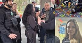 Фото: Анџелина Џоли во ненадејна посета на Херсон