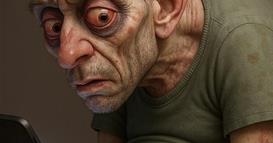 Како ќе изгледаме по 25 години како последица на користењето на екраните