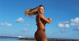 Сабаленка во танга ги запали мрежите- ужива на Малдивите (ВИДЕО)