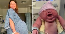 Американка родила син од шест килограми: Мислев дека нема да преживеам (ВИДЕО)