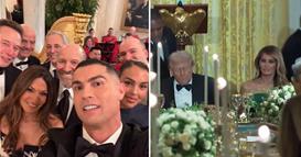 Фото: Кристијано и Георгина на вечера во Белата куќа 