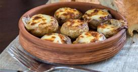 Полнети печурки со сирење