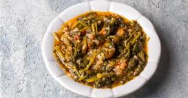 Спанаќ со ориз (посно јадење)