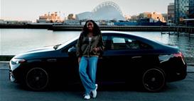 Тениска ѕвезда е новата глобална амбасадорка на Мерцедес- Бенц