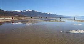 Во Преспанско Езеро кај селото Наколец откриен редок органски материјал