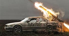 Украинците направија борбено возило од БМВ лимузина (ВИДЕО)