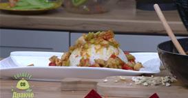 „Гответе со Дракче“ - ​Пилешко тиријаки