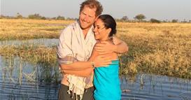 Видео: Меган Маркл се приклучи на виралниот тренд од 2016 година, објавува романтично видео со Хари