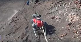 Роботски кучиња се тестирани на Етна- треба да соберат податоци за предивидување на ерупциите (ВИДЕО)