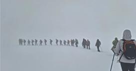 Планинарите од „Кожуф“ со успешно зимско искачување на Кајмакчалан